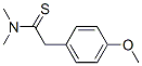CAS#: 76579-52-7, 2-(4-Methoxyphenyl)-N,N-Dimethylethanethioamide