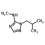CAS#: 765841-87-0, 1-Isobutyl-N-methyl-1H-1,2,4-triazol-5-amine