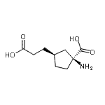CAS#: 765876-74-2, (1S,3S)-1-Amino-3-(2-carboxyethyl)cyclopentanecarboxylic acid