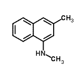 CAS#: 76588-00-6, N,3-Dimethyl-1-naphthalenamine