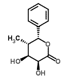 CAS#: 765941-77-3, (3S,4S,5S,6R)-3,4-Dihydroxy-5-methyl-6-phenyltetrahydro-2H-pyran-2-one