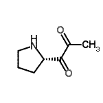 CAS#: 766467-18-9, 1-[(2S)-2-Pyrrolidinyl]-1,2-propanedione