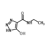 CAS#: 766478-75-5, N-Ethyl-5-hydroxy-1H-1,2,3-triazole-4-carboxamide