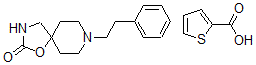 CAS#: 76652-72-7, 8-Phenethyl-1-Oxa-3,8-Diazaspiro[4.5]Decan-2-One; Thiophene-2-Carboxylic Acid
