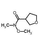 CAS#: 766539-67-7, N-Methoxy-N-methyltetrahydro-3-furancarboxamide