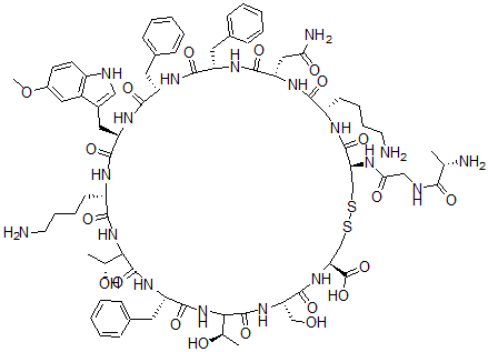 CAS#: 76689-49-1, 5-Methoxy-8-Trp-Somatostatin