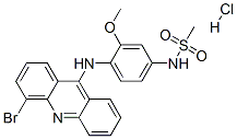 CAS#: 76708-68-4, N-[4-[(4-Bromoacridin-9-Yl)Amino]-3-Methoxyphenyl]Methanesulfonamide Hydrochloride