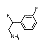 CAS#: 767244-83-7, 2-Fluoro-2-(3-fluorophenyl)ethanamine
