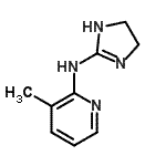 CAS#: 767275-41-2, N-(4,5-Dihydro-1H-imidazol-2-yl)-3-methyl-2-pyridinamine
