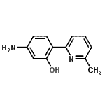 CAS#: 767283-22-7, 5-Amino-2-(6-methyl-2-pyridinyl)phenol