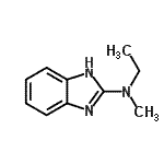 CAS#: 7673-52-1, N-Ethyl-N-methyl-1H-benzimidazol-2-amine