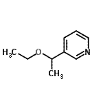 CAS#: 767334-30-5, 3-(1-Ethoxyethyl)pyridine