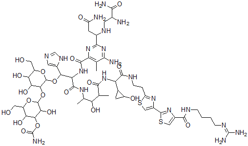 CAS 登录号：76741-88-3， Cleomycin B2
