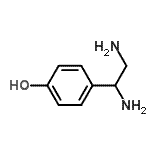 CAS#: 767582-04-7, 4-(1,2-Diaminoethyl)phenol