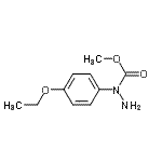 CAS#: 767605-38-9, Methyl 1-(4-ethoxyphenyl)hydrazinecarboxylate