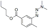 CAS#: 76765-23-6, Butyl 3-Dimethylaminodiazenyl-4-Methyl-Benzoate