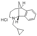 CAS 登录号：76777-02-1， 2-(环丙基甲基)-1,2,3,4,5,6-六氢-1,6-甲桥-2-苯并氮杂环辛四烯盐酸盐