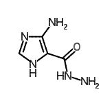 CAS#: 76808-69-0, 4-Amino-1H-imidazole-5-carbohydrazide