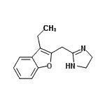 CAS#: 768298-88-0, 2-[(3-Ethyl-1-benzofuran-2-yl)methyl]-4,5-dihydro-1H-imidazole
