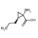 CAS#: 768332-52-1, (1S,2S)-1-Amino-2-propylcyclopropanecarboxylic acid