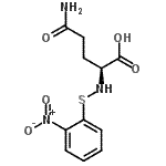 CAS#: 7685-73-6, N<sup>2</sup>-[(2-Nitrophenyl)sulfanyl]-L-glutamine
