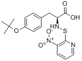 CAS 登录号：76863-84-8， N-(3-硝基-2-吡啶亚磺酰)-O-叔丁基-L-酪氨酸