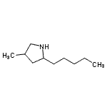 CAS#: 769061-69-0, 4-Methyl-2-pentylpyrrolidine