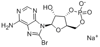 CAS 登录号：76939-46-3， 8-溴腺苷-3',5'-环单磷酸酯钠盐