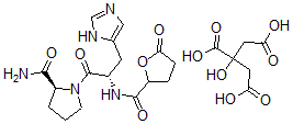 CAS#: 77026-81-4, gamma-Butyrolactone-gamma-carbonyl-histidyl-prolinamide citrate