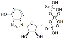 CAS 登录号：77065-87-3， 肌苷 5'-(三氢二磷酸酯)与硫代磷酸 P'-酸酐