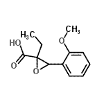 CAS#: 770663-33-7, 2-Ethyl-3-(2-methoxyphenyl)-2-oxiranecarboxylic acid
