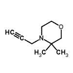 CAS#: 770693-87-3, 3,3-Dimethyl-4-(2-propyn-1-yl)morpholine