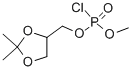 CAS#: 77075-54-8, Phosphorochloridic Acid 2,2-Dimethyl-[1,3]Dioxolan-4-Ylmethyl Ester Methyl Ester