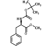 CAS#: 77119-84-7, Methyl N-{[(2-methyl-2-propanyl)oxy]carbonyl}-D-phenylalaninate