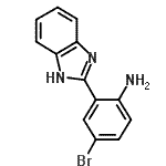 CAS 登录号：77123-67-2， 2-(1H-苯并咪唑-2-基)-4-溴苯胺