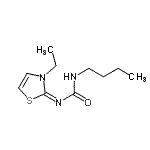 CAS#: 771414-75-6, 1-Butyl-3-[(2E)-3-ethyl-1,3-thiazol-2(3H)-ylidene]urea