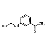 CAS#: 771421-67-1, 1-{3-[(Hydroxymethyl)amino]phenyl}ethanone