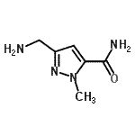 CAS#: 771461-55-3, 3-(Aminomethyl)-1-methyl-1H-pyrazole-5-carboxamide