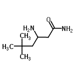 CAS#: 771522-09-9, 3-amino-5,5-dimethyl-hexanamide