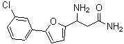 CAS#: 771522-75-9, 3-Amino-3-[5-(3-chlorophenyl)-2-furyl]propanamide