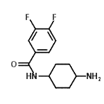 CAS#: 771545-82-5, N-(4-Aminocyclohexyl)-3,4-difluorobenzamide