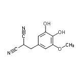 CAS#: 771547-74-1, (3,4-Dihydroxy-5-methoxybenzyl)malononitrile