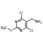 CAS#: 771571-91-6, (4,6-dichloro-2-methylsulfanyl-pyrimidin-5-yl)methanamine