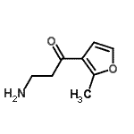 CAS 登录号：771582-95-7， 3-氨基-1-(2-甲基-3-呋喃基)-1-丙酮