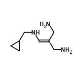 CAS#: 771584-37-3, 2-(Aminomethyl)-N<sup>1</sup>-(cyclopropylmethyl)-1-propene-1,3-diamine