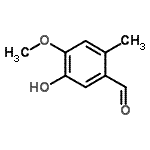 CAS#: 7721-61-1, 5-Hydroxy-4-methoxy-2-methylbenzaldehyde