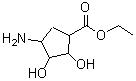 CAS#: 772306-58-8, Ethyl 4-amino-2,3-dihydroxycyclopentanecarboxylate