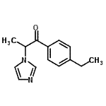 CAS 登录号：772308-05-1， 1-(4-乙基苯基)-2-(1H-咪唑-1-基)-1-丙酮