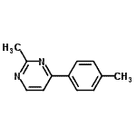 CAS#: 77232-28-1, 2-Methyl-4-(4-methylphenyl)pyrimidine
