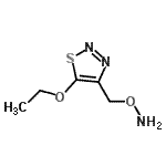 CAS#: 772333-25-2, 4-[(Aminooxy)methyl]-5-ethoxy-1,2,3-thiadiazole